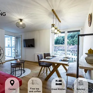 Tamliving 2br Center 3 Bridges Great View Kitchen Apartment